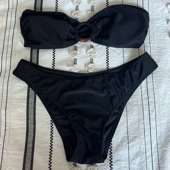 SHEIN black bikini set - Picture 1 of 5